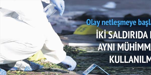 Ankara ve Suruç'ta aynı bilye kullanıldı