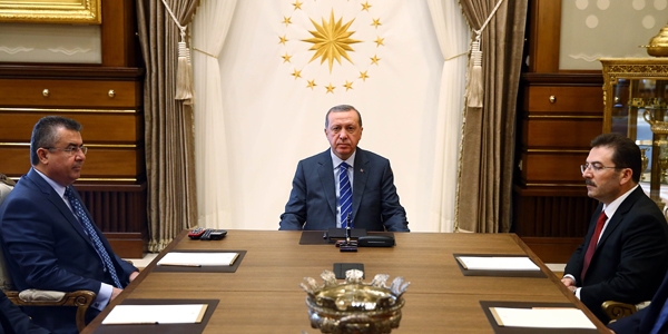 Cumhurbaşkanı, Altınok ve Lekesiz'i kabul etti