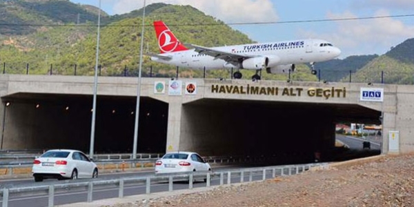 Alanya Gazipaşa Havalimanı'nın pist uzatması bitti