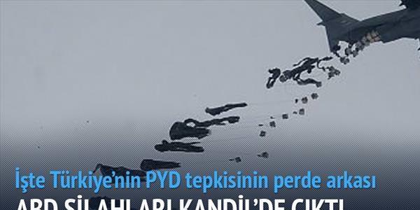 PYD'ye verilen silah PKK'ya gidiyor