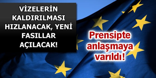AB ile vize kaldırma süreci hızlanacak