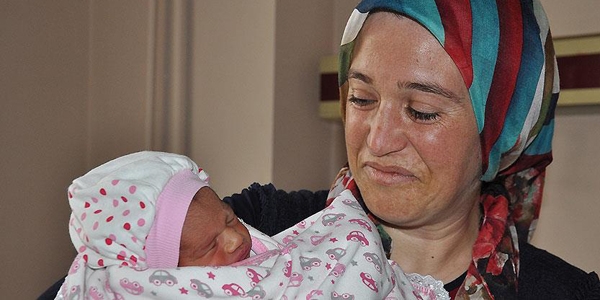 Çınar ailesi için mutluluğun adı 'Zeynep' oldu