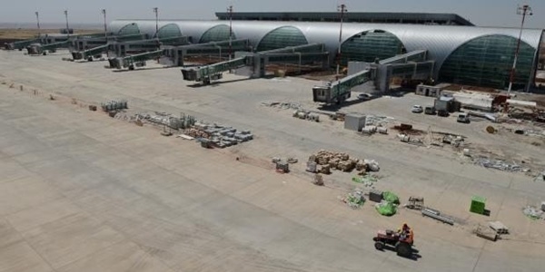 Diyarbakr Havaliman yeni terminal binas hizmete alyor