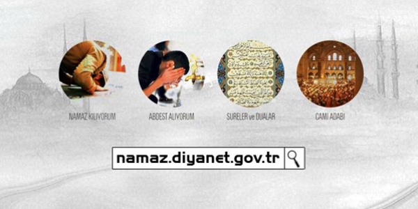 Diyanet'ten namaz'a zel internet sitesi