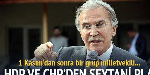 'HDP'liler CHP'ye geçip, MHP'yle koalisyon kuracaklar'