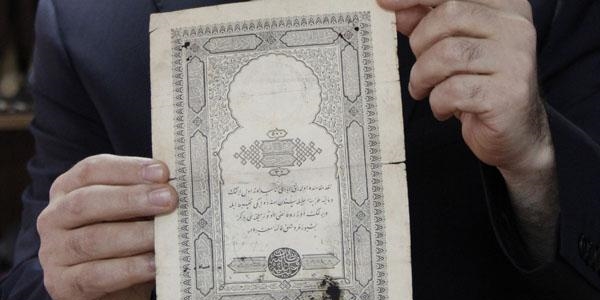 Sultan Abdülmecid'in '500 kuruş'u bulundu