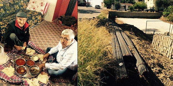 Şehit evini yapacak müteahhide 'eksik demir' suçlaması