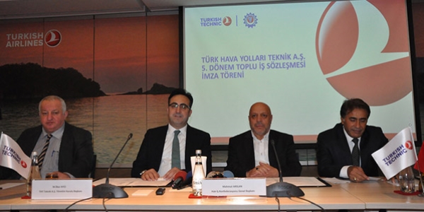 THY Teknik A.Ş'de toplu sözleşme imzaları atıldı
