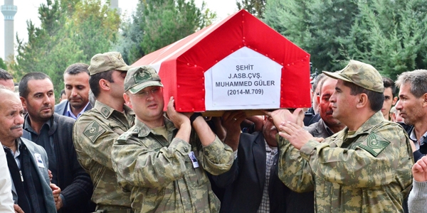 Şehit Jandarma Astsubay Güler son yolculuğuna uğurlandı