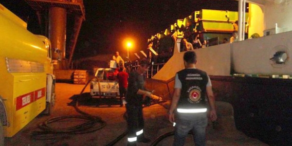 Aliağa'da 7 bin 55 litre kaçak akaryakıt ele geçirdi