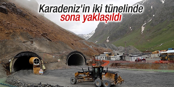 Ovit ve Cankurtaran tünellerinde sona yaklaşıldı