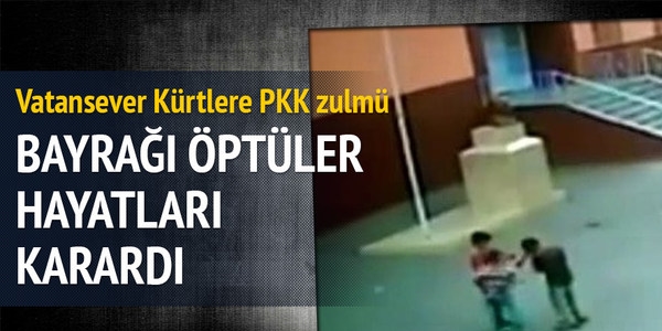 'Bayrağa niye sahip çıktınız' terörü