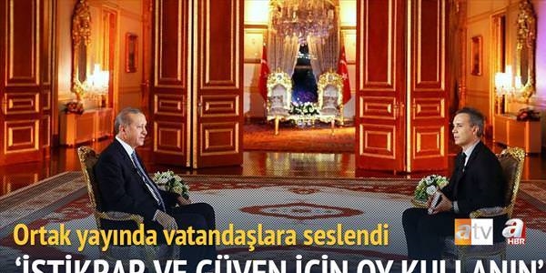 '1 Kasım'da istikrar ve güven için oy kullanın'
