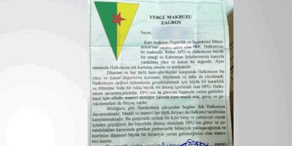 PKK'nn hara makbuzu krt esnafn canndan bezdirdi
