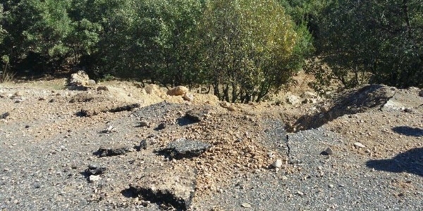 Diyarbakır-Muş karayolunda el yapımı patlayıcılar imha edildi