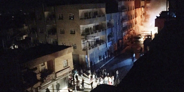 Nusaybin'de patlama, çok sayıda yaralı var
