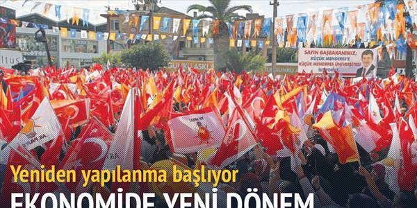 Ekonomide yeniden inşa dönemi başlıyor