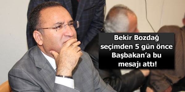 Bozdağ seçimden 5 gün önce sonucu tahmin etmiş