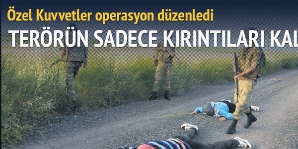 İkiyaka'da 2-3 kişilik PKK'lı gruplar kaldı