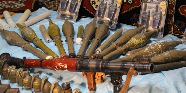 Vatandaş ihbar etti PKK cephanesi ele geçirildi