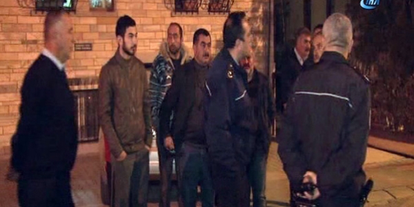 Başkent'te doğalgaz borusu patladı