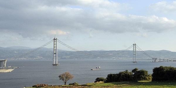 Körfez Geçiş Köprüsü'nde sona yaklaşılıyor