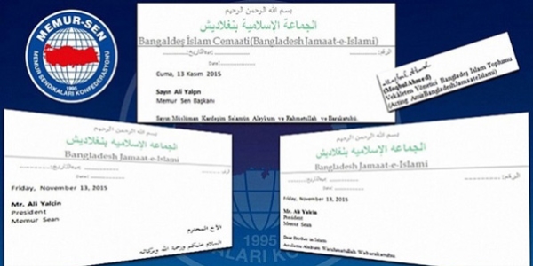 Cemaat-İ İslami genel başkanından Memur-Sen'e mektup