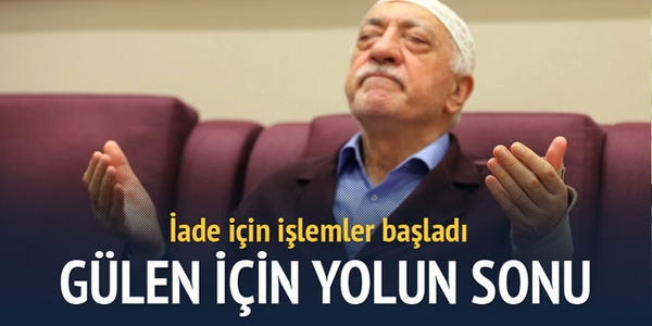 Gülen için iade hazırlığı