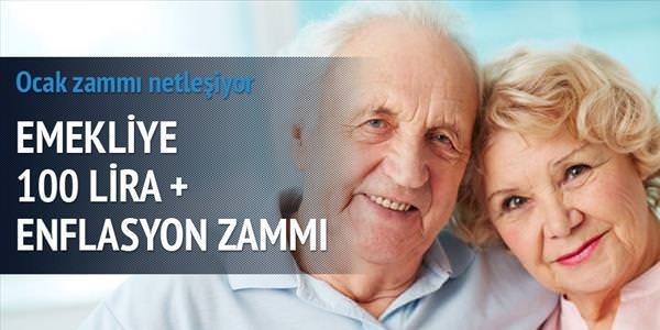 Emeklinin Ocak zammı netleşiyor