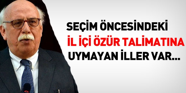 Bakan Avcı'nın, il içi özür talimatı bazı illerde hala askıda..