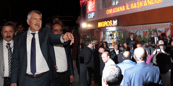 CHP'de Belediye başkanı il binasını bastı