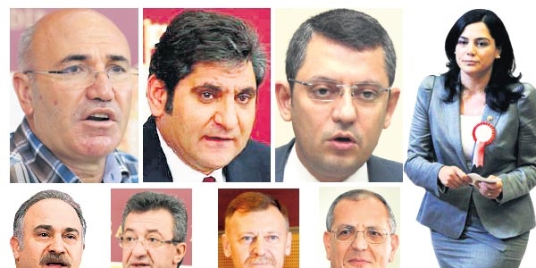 CHP'de 3 koltuğa 8 vekil aday