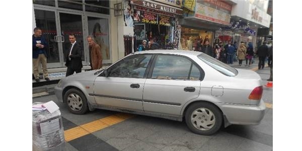 Kaldırım işgaline ceza yağdı