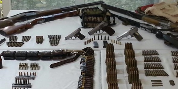 Şırnak'ta 2 kaleşnikof ve 4 adet hücum yeleği ele geçirildi
