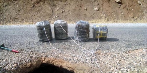 Bitlis'te 4 adet el yapımı bomba imha edildi