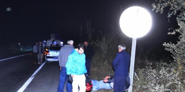 Emniyet amirinin çarptığı motosikletli öldü