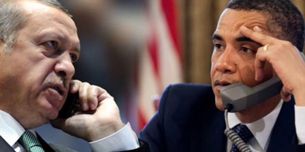 Cumhurbakan Erdoan ile Obama telefonla grt