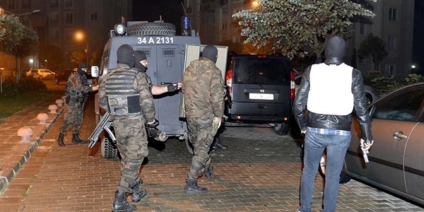 İstanbul'daki terör örgütü operasyonu