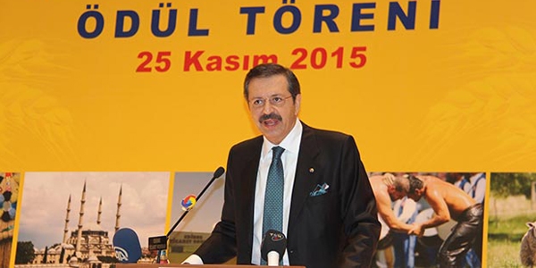 TOBB Başkanı Hisarcıklıoğlu, kaza tehlikesi atlattı