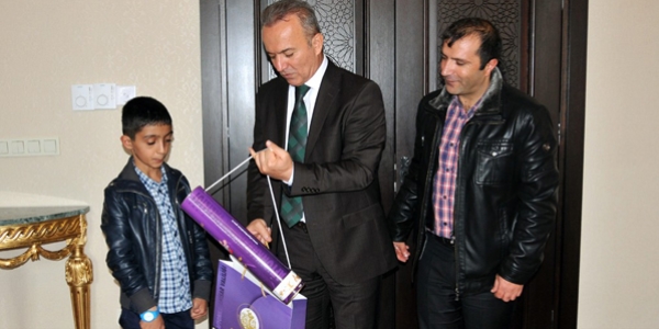 9 yaşında hafız oldu