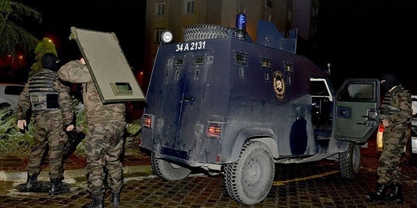 İstanbul'da terör örgütü operasyonu