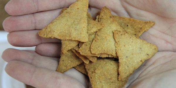 Fındıktan cips üretildi