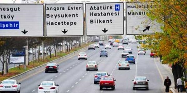 Ankara'da baz yollar trafie kapatld