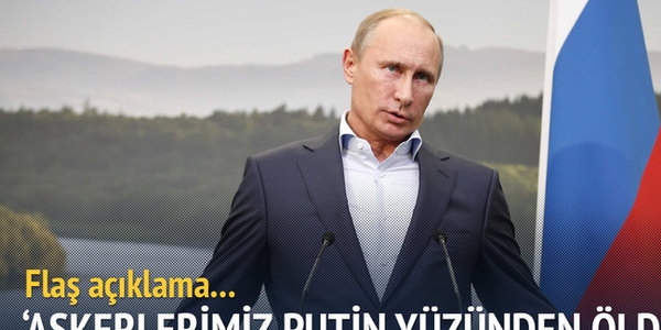 Rus Profesör: Askerlerimiz Putin yüzünden öldü