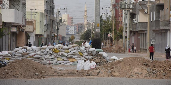 Nusaybin'in 4 mahallesinde sokaa kma yasa