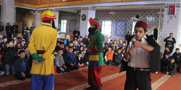 ocuklara cami sevgisi tiyatroyla kazandrlacak