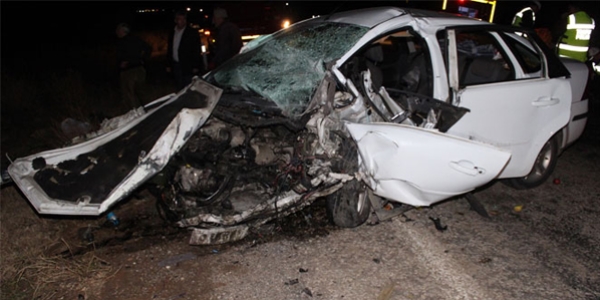 Konya'da trafik kazas: 3 l, 2 yaral