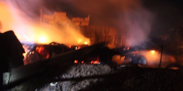 Suriye'de İHH'nın yardım fırını bombalandı