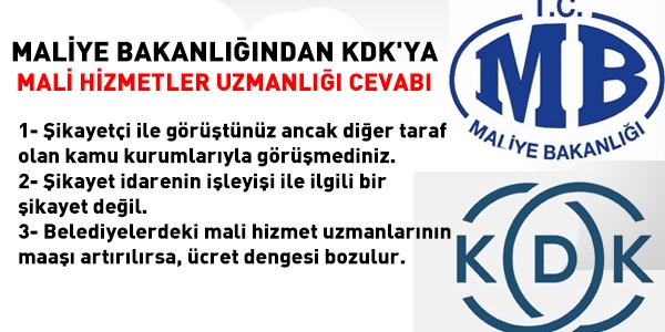 Mali hizmet uzmanlarının maaşları artırılırsa...