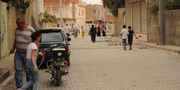 Nusaybin'de sokaa kma yasa kaldrld